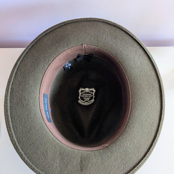 Van Palma and Topshop Fine Felt Fedora Hats Size S/M NWOT - Picture 6 of 14
